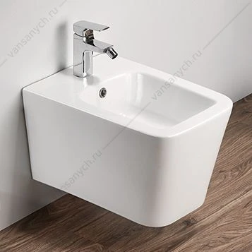 Биде подвесное с переливом COMFORTY 106BD белый