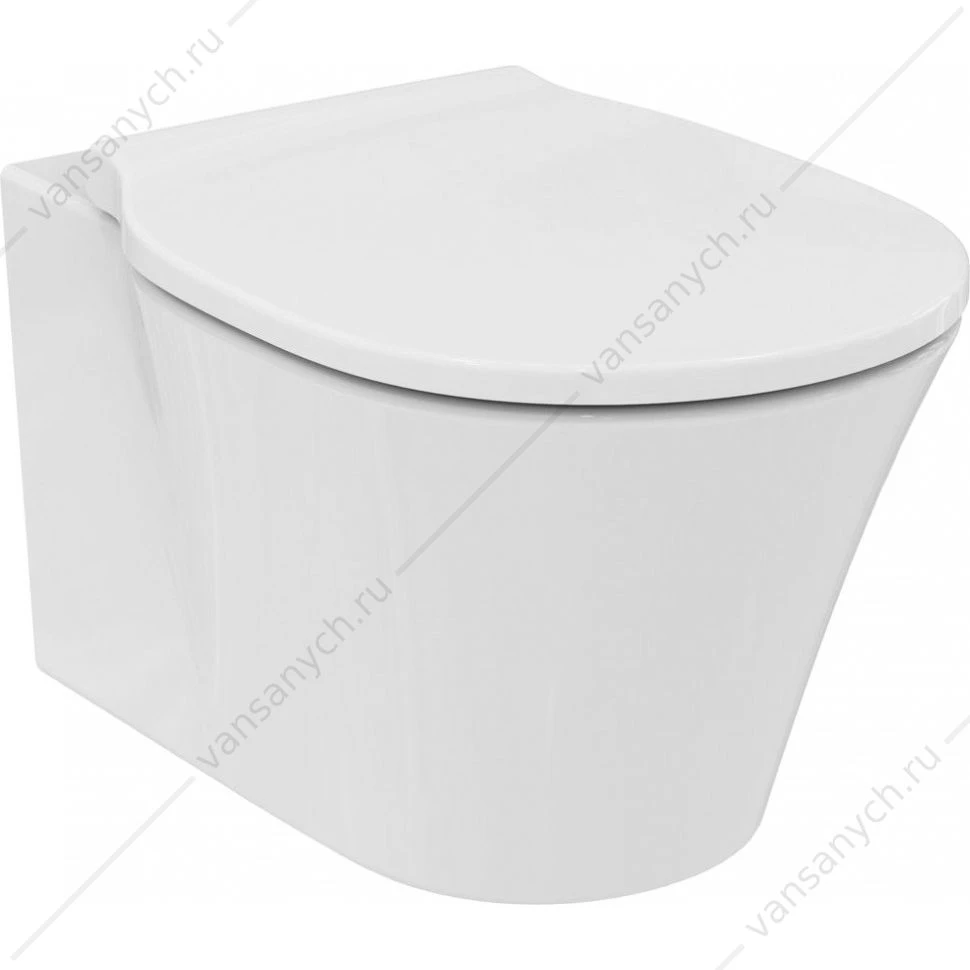 Унитаз подвесной Ideal Standard Connect Air с сиденьем микролифт Aquablade E005401