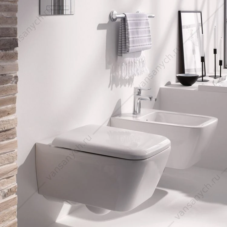 Унитаз подвесной KERAMAG it! Rimfree безободковый, антивсплеск