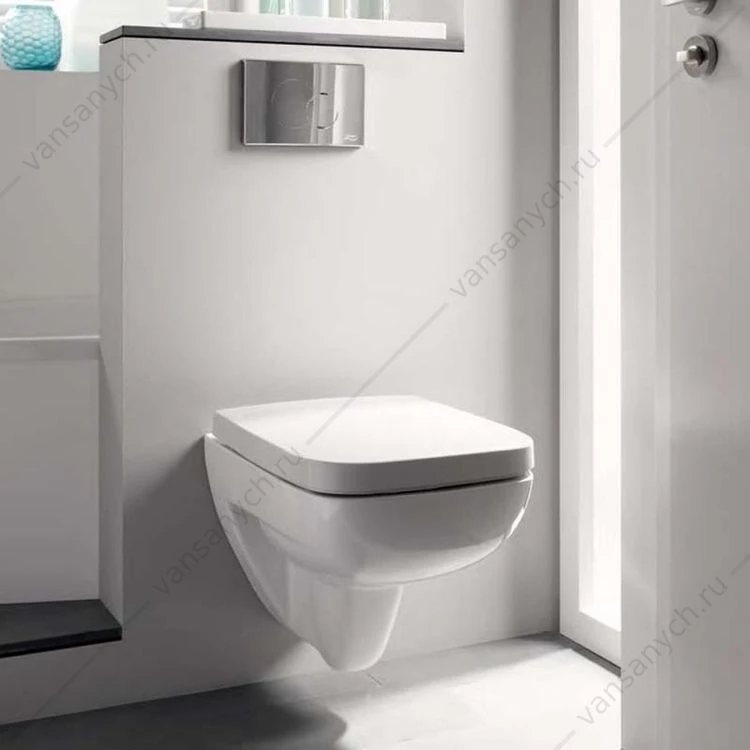 Унитаз подвесной KERAMAG Renova Nr.1 Plan безободковый, Rimfree