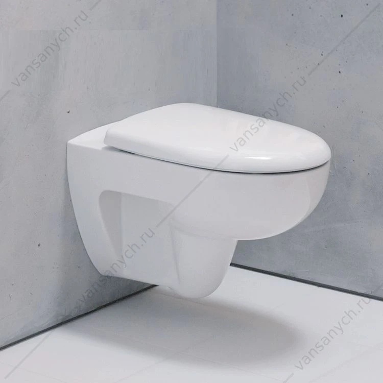 Унитаз подвесной KERAMAG Renova Nr.1, безободковый, Rimfree