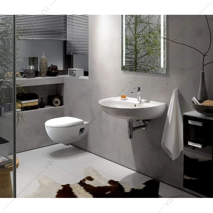 Унитаз подвесной KERAMAG Renova Nr.1 PREMIUM безободковый, Rimfree