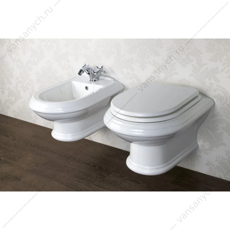 Унитаз подвесной CEZARES KING PALACE CZR-163-TH