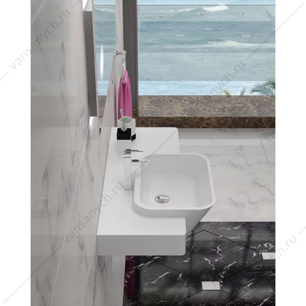 Раковина 90х45 NS Bath NSS-9045