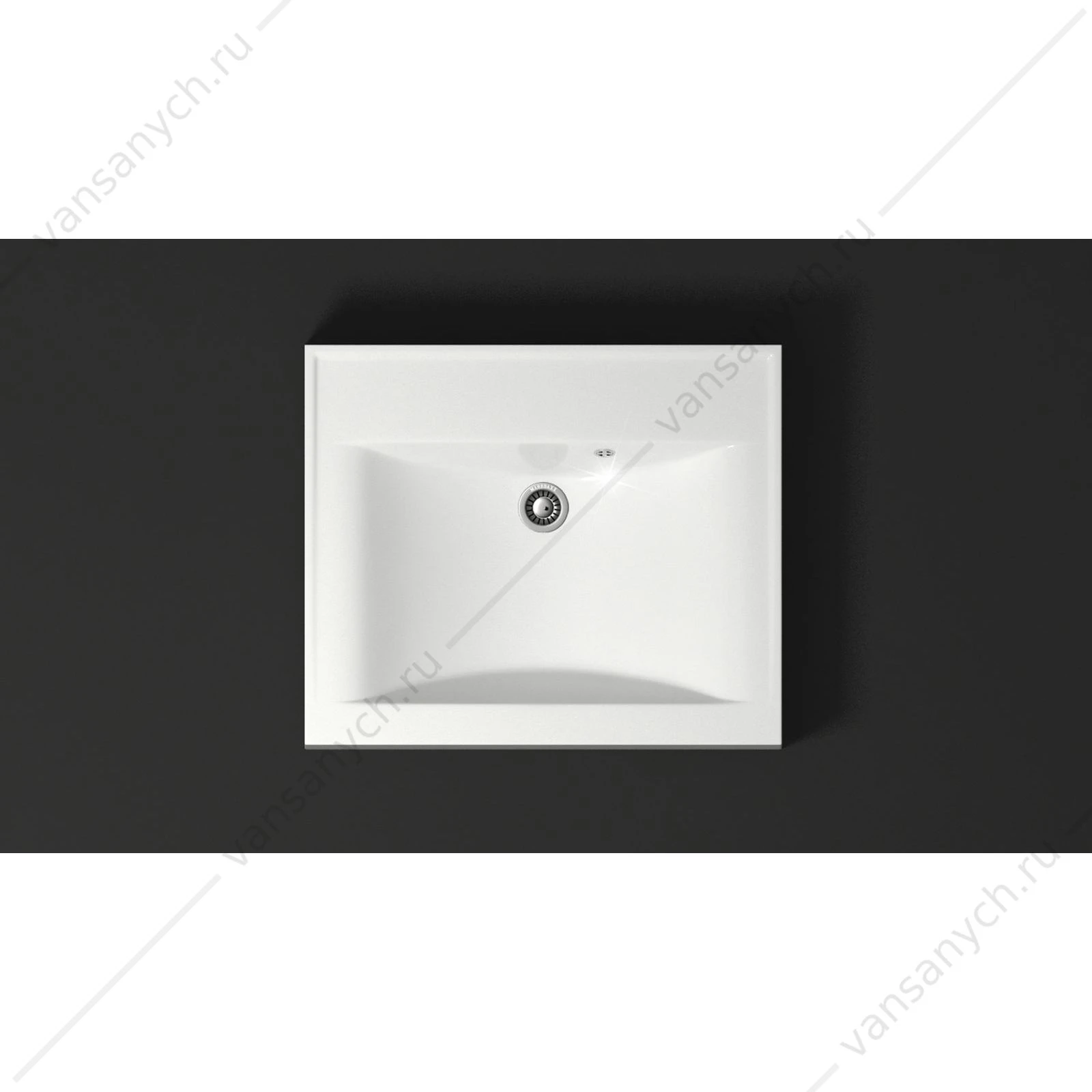 Раковина Шерри V3D1 (580х485х130)