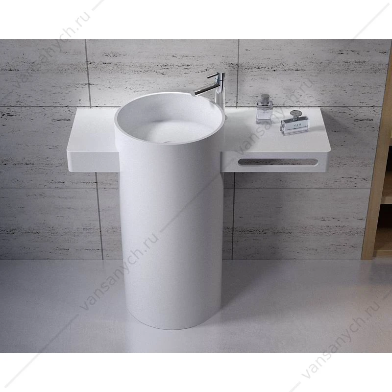 Раковина 100х47 со столешницей напольная NS Bath NSF-1047