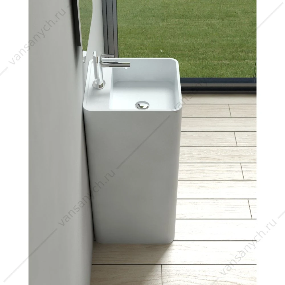 Раковина 42х42 напольная NS Bath NSF-4242