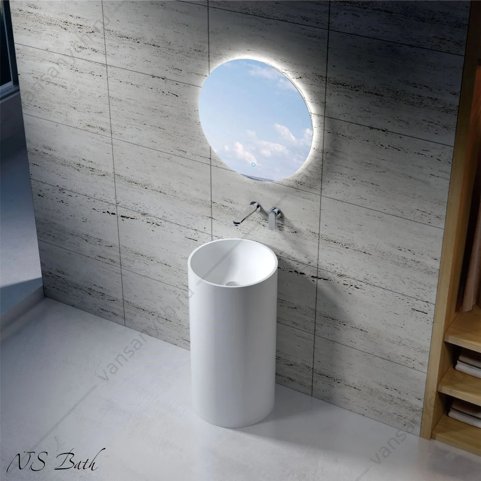 Раковина 43х43 напольная NS Bath NSF-43430