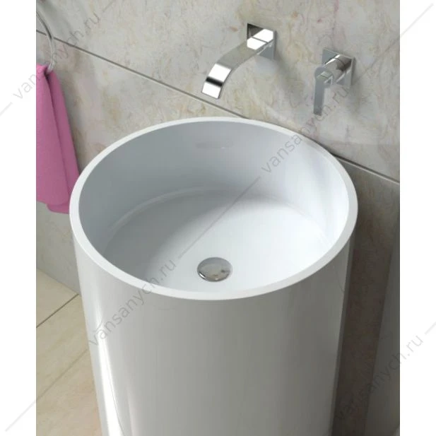 Раковина 45х45 напольная NS Bath NSF-4586