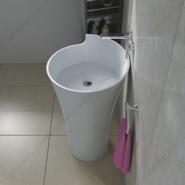 Раковина 53х53 напольная NS Bath NSF-5290