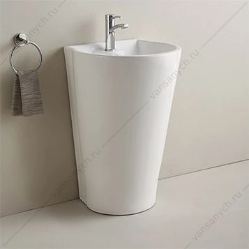 Раковина 54х48 напольная COMFORTY 192 белый
