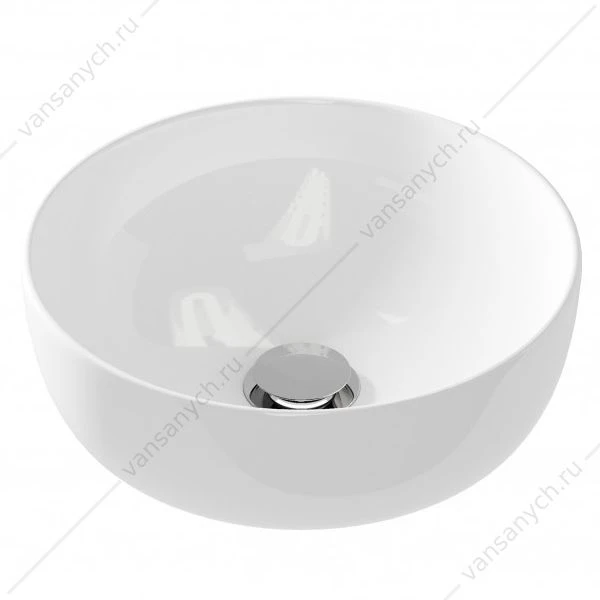 Раковина 40х40 на столешницу Cersanit MODUO 40 RING 0 отв., 63569