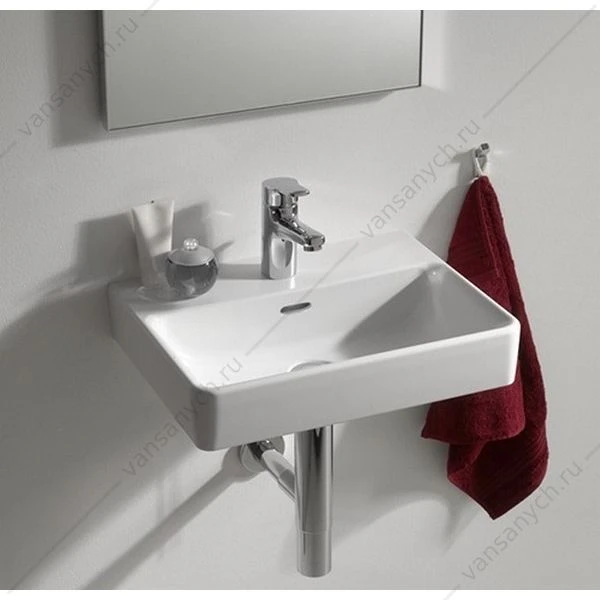 Раковина 45x34 подвесная Laufen Pro S белая 8.1596.1.000.104.1