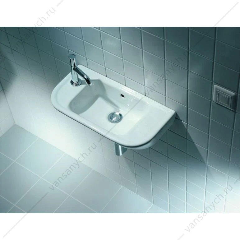 Раковина 50х25 подвесная Laufen Pro белая 8.1695.7.000.106.1