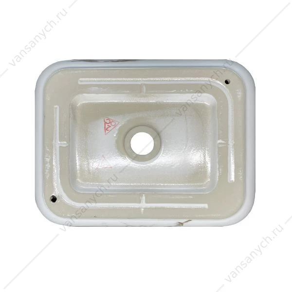 Раковина 50х39 Comforty N78109MWY-2 под мрамор матовая
