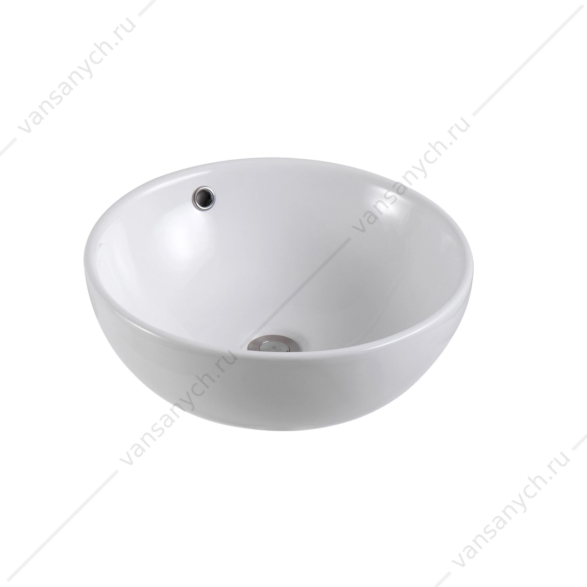 Раковина 44х44 накладная 44х44 Aquatek белая AQ5354-00