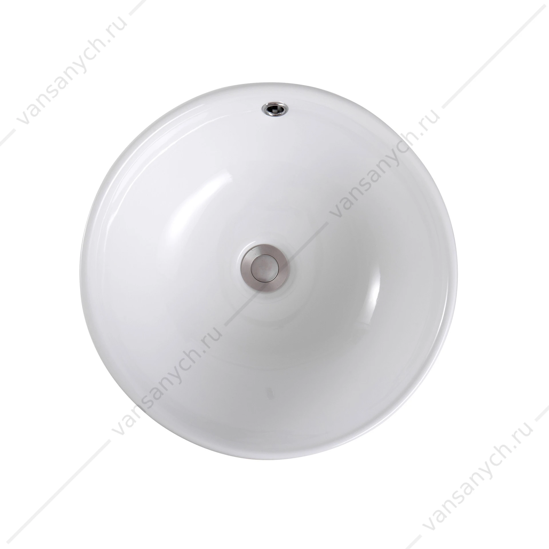 Раковина 44х44 накладная 44х44 Aquatek белая AQ5354-00