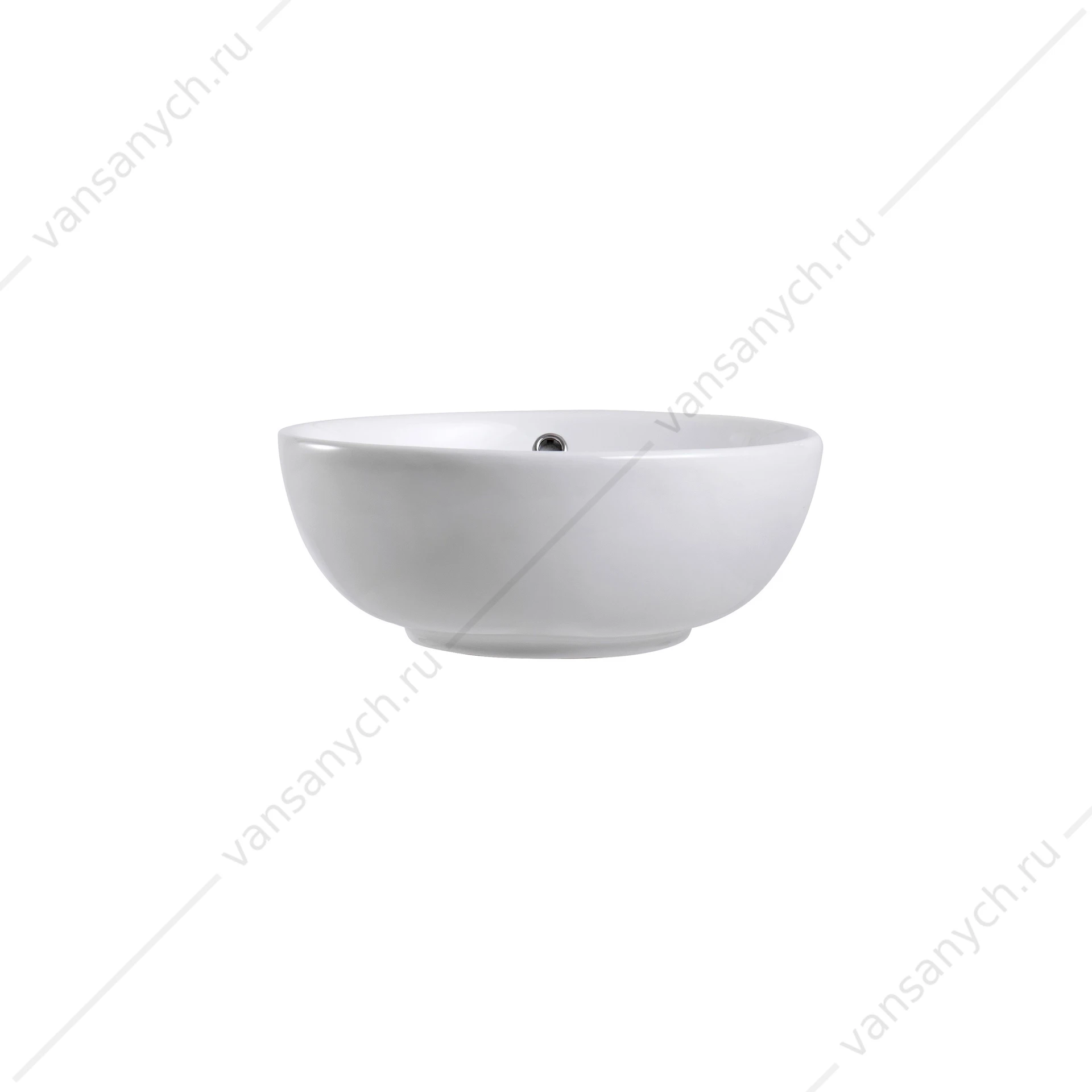 Раковина 44х44 накладная 44х44 Aquatek белая AQ5354-00