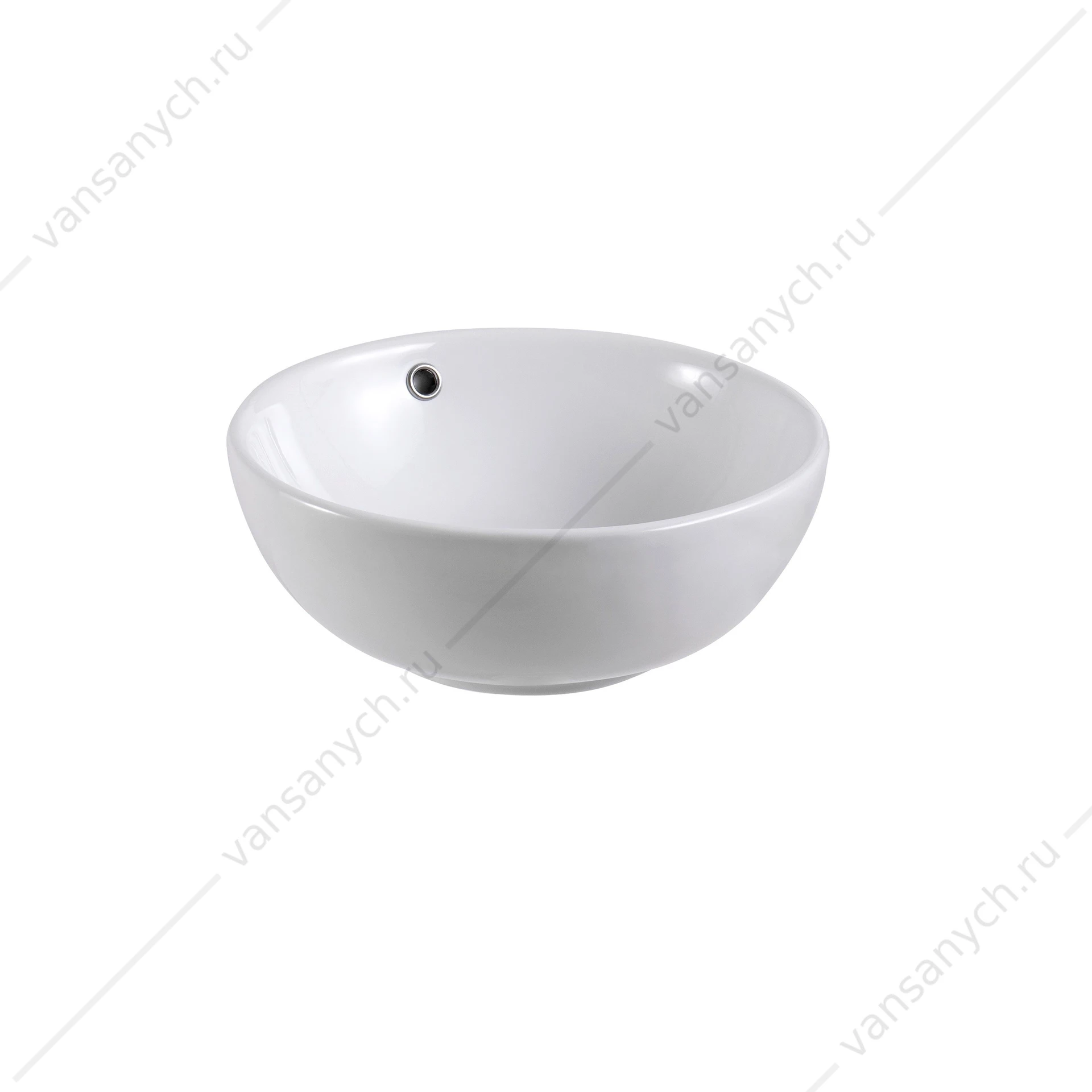 Раковина 44х44 накладная 44х44 Aquatek белая AQ5354-00