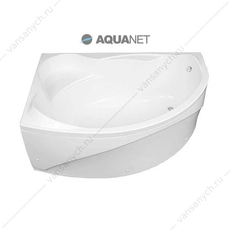 Ванна 160х100 акриловая Aquanet JAMAICA левая