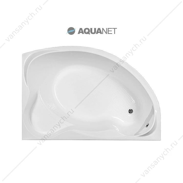 Ванна 160х100 акриловая Aquanet JAMAICA правая