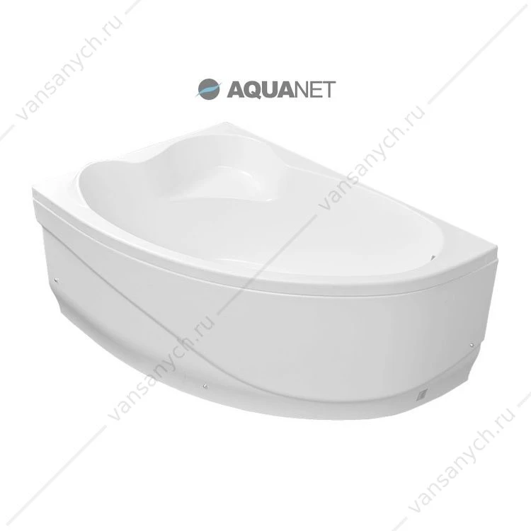 Ванна 150х100 акриловая Aquanet MAYORCA левая