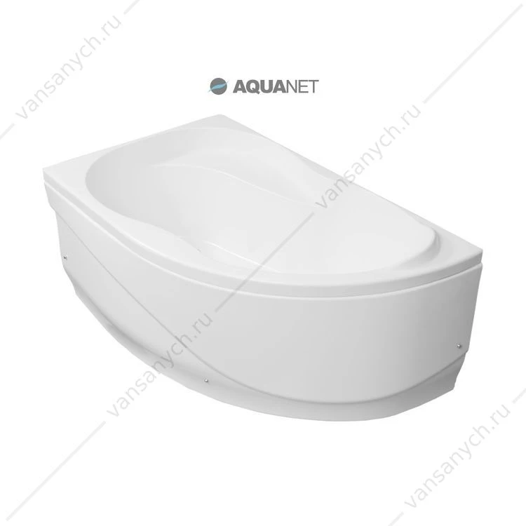Ванна 150х90 акриловая Aquanet GRACIOSA левая