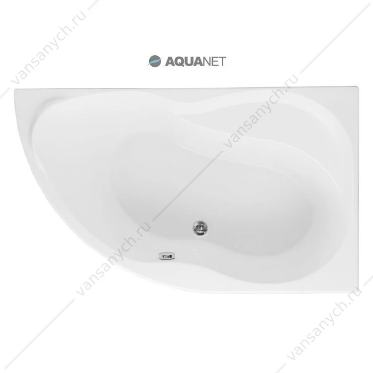 Ванна 150х90 акриловая Aquanet GRACIOSA правая