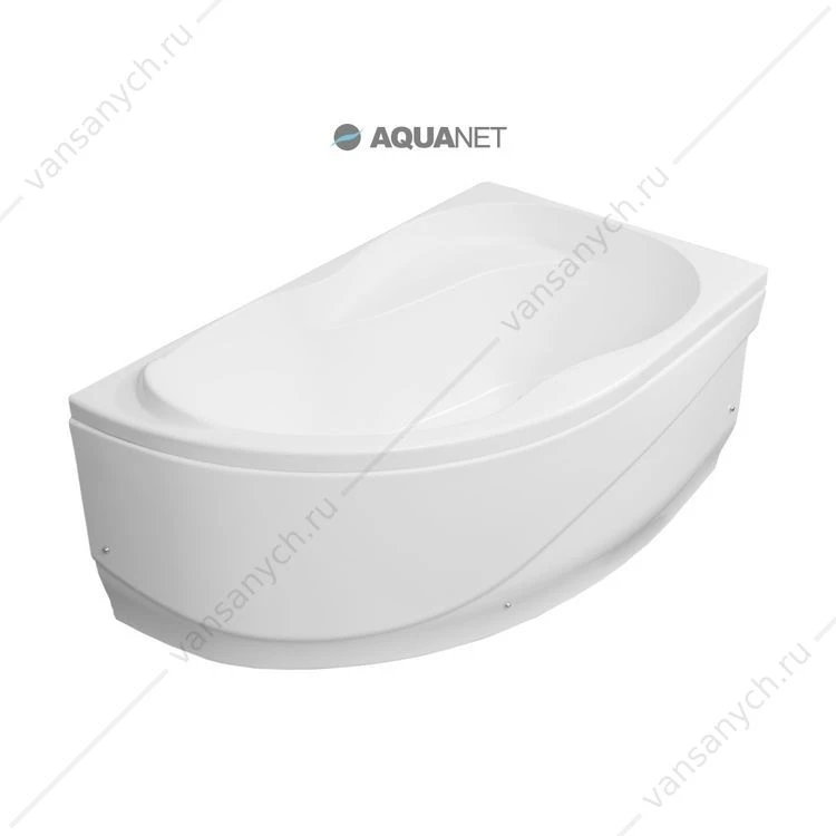 Ванна 150х90 акриловая Aquanet GRACIOSA правая