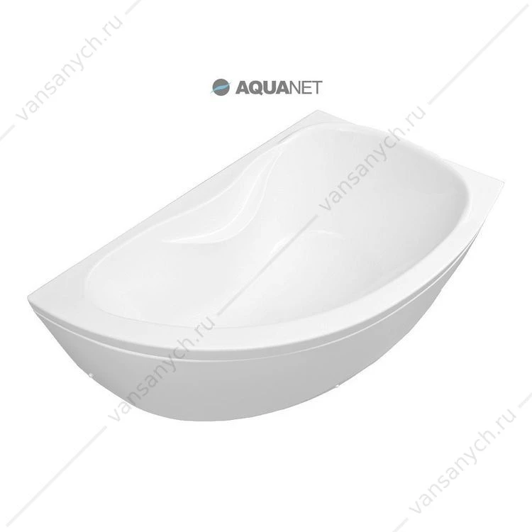 Ванна 150х90 акриловая Aquanet MALDIVA правая