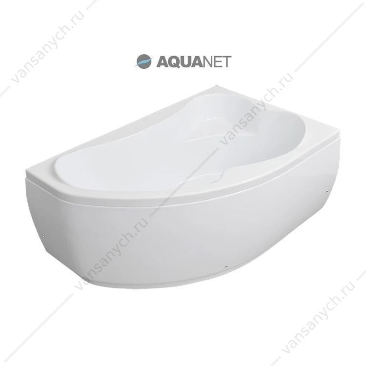 Ванна 170х110 акриловая Aquanet CAPRI правая