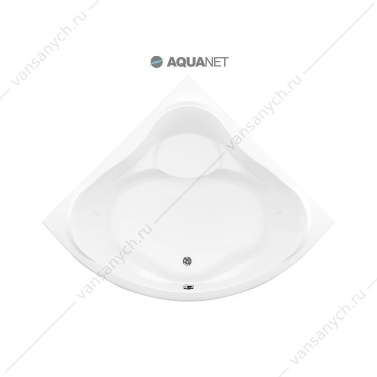 Ванна 150х150 угловая акриловая Aquanet MALTA NEW