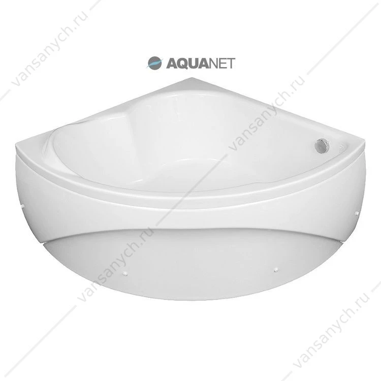 Ванна 120х120 угловая акриловая Aquanet FREGATE