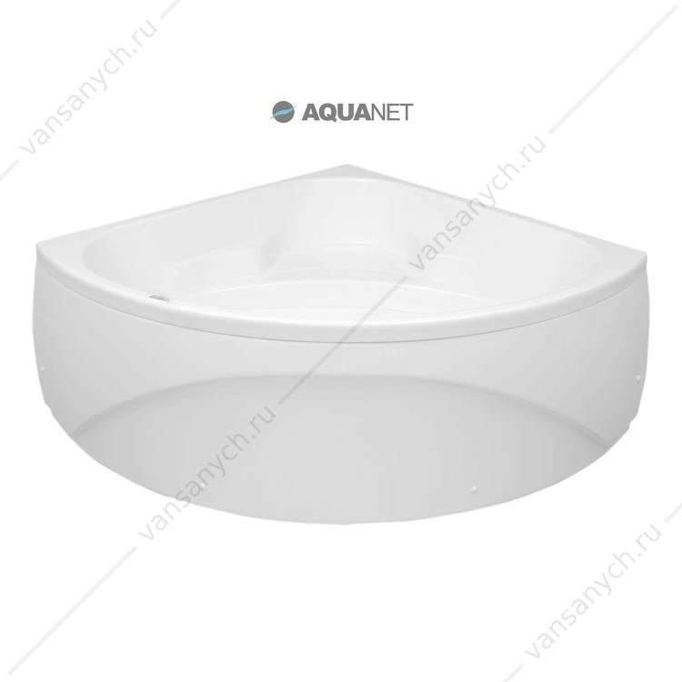 Ванна 130х130 угловая акриловая Aquanet VITORIA