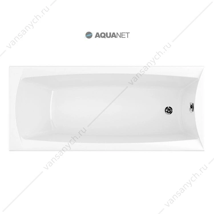 Ванна 170х75 акриловая Aquanet CARIBA