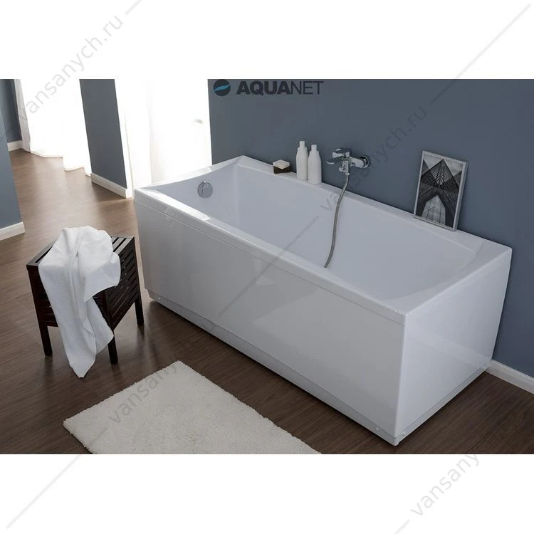 Ванна 170х75 акриловая Aquanet CARIBA