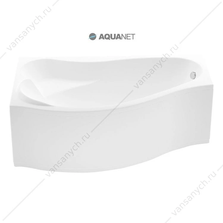 Ванна 170х90 акриловая Aquanet Palma Левая асимметричная