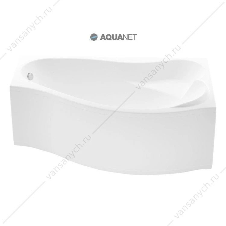 Ванна 170х90 акриловая Aquanet Palma Правая асимметричная