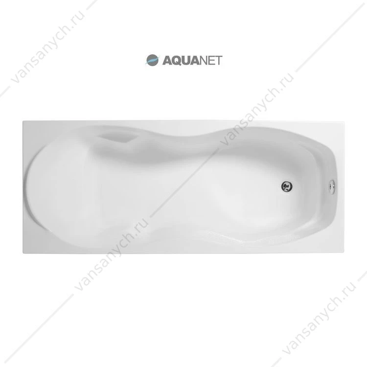 Ванна 170х70 акриловая Aquanet TESSA