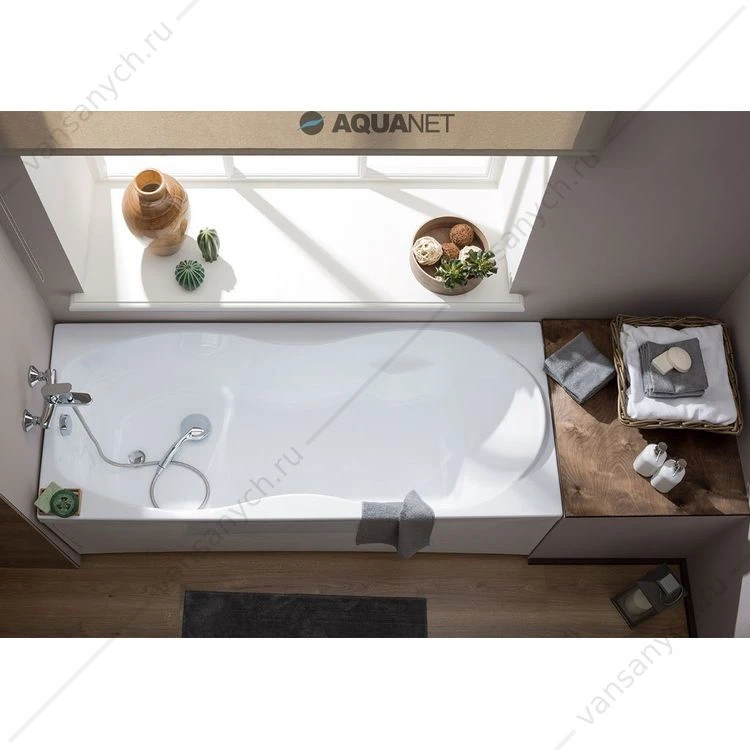 Ванна 170х70 акриловая Aquanet TESSA