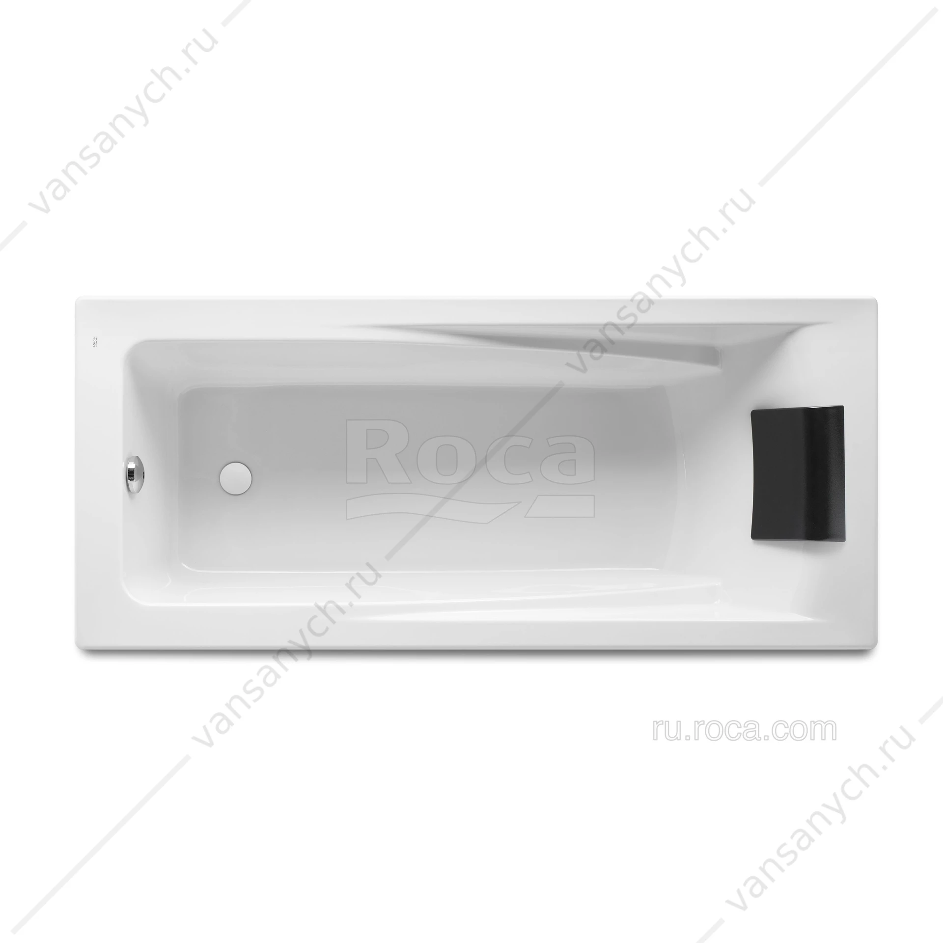 Ванна 170х75 акриловая Hall прямоугольная ZRU9302768