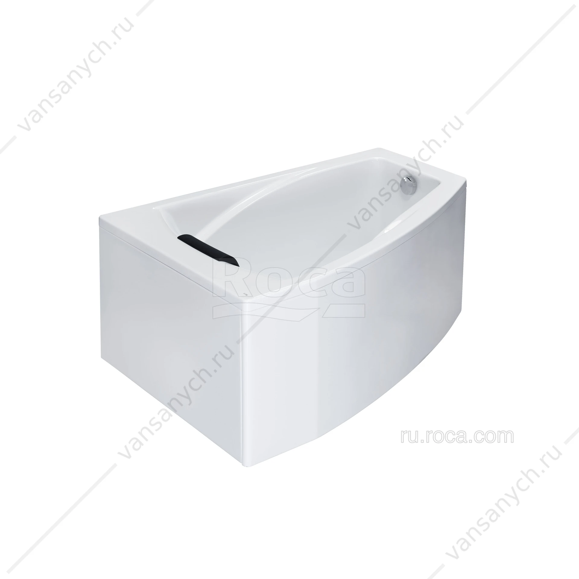 Ванна 150х100 акриловая Hall Angular асимметричная левая ZRU9302864