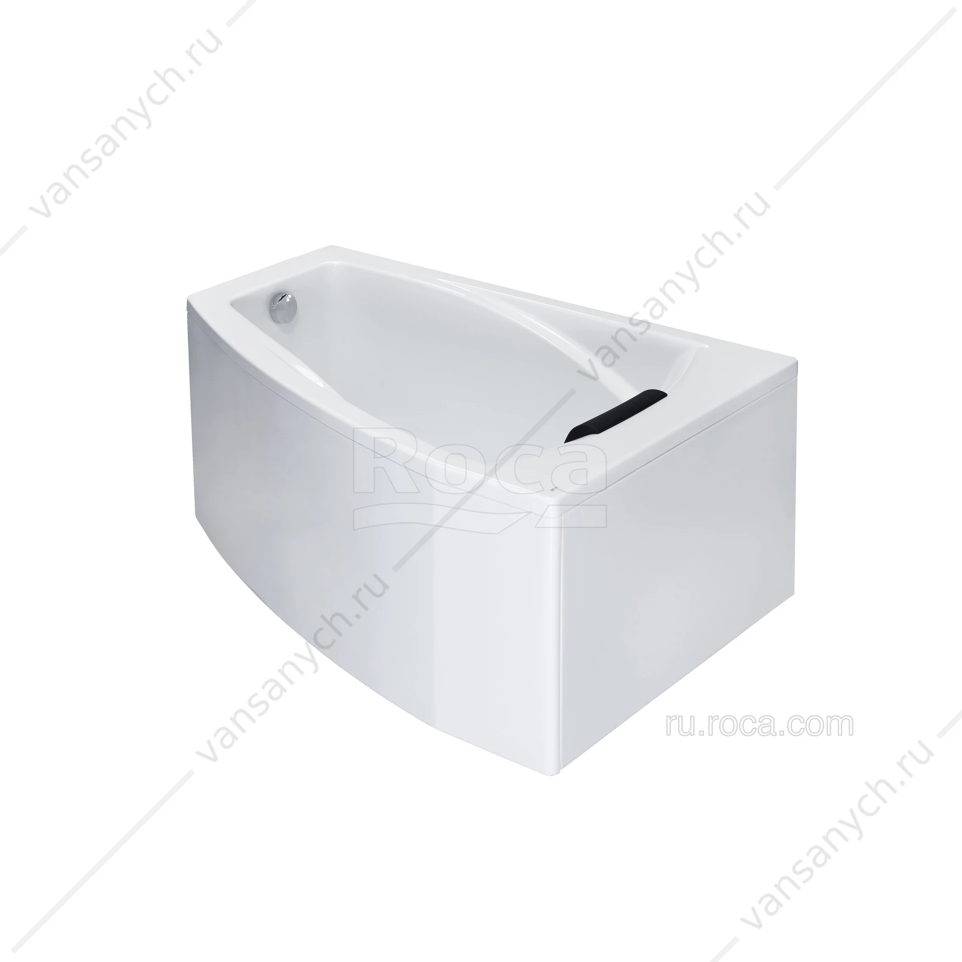Ванна 150х100 акриловая Hall Angular асимметричная правая ZRU9302865