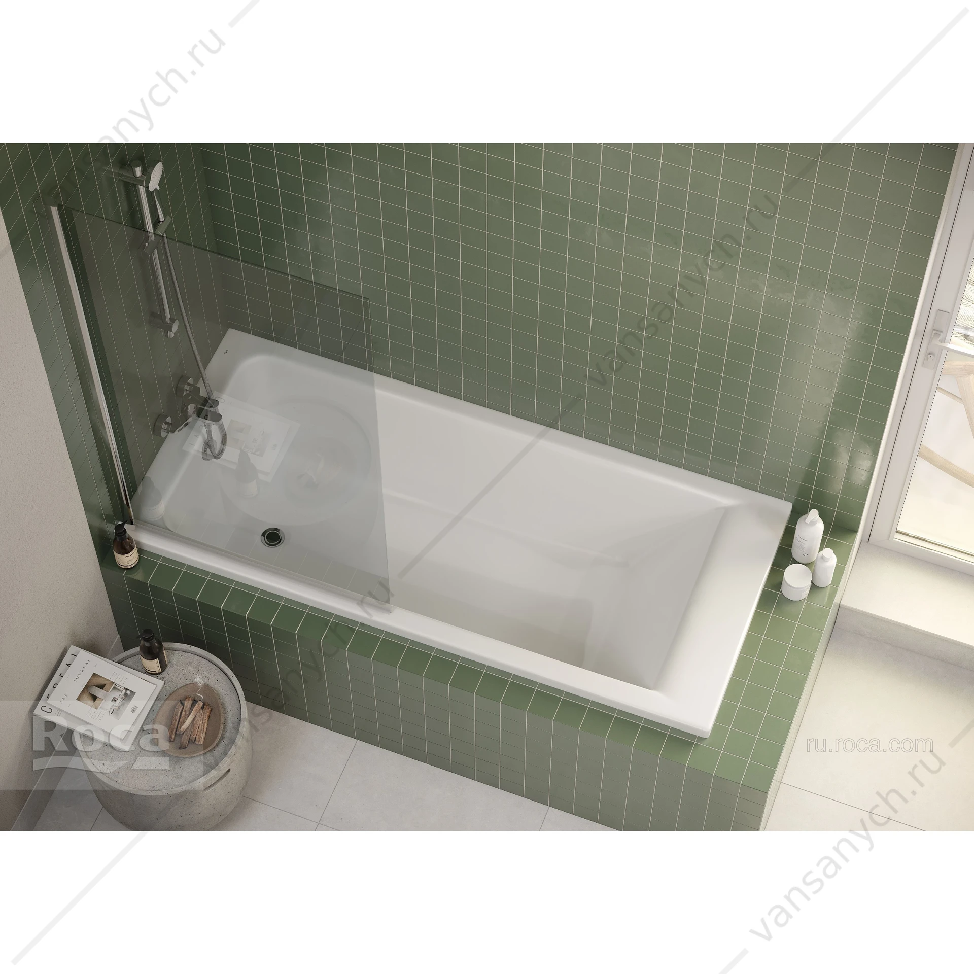 Ванна 170x70 акриловая Easy прямоугольная ZRU9302905