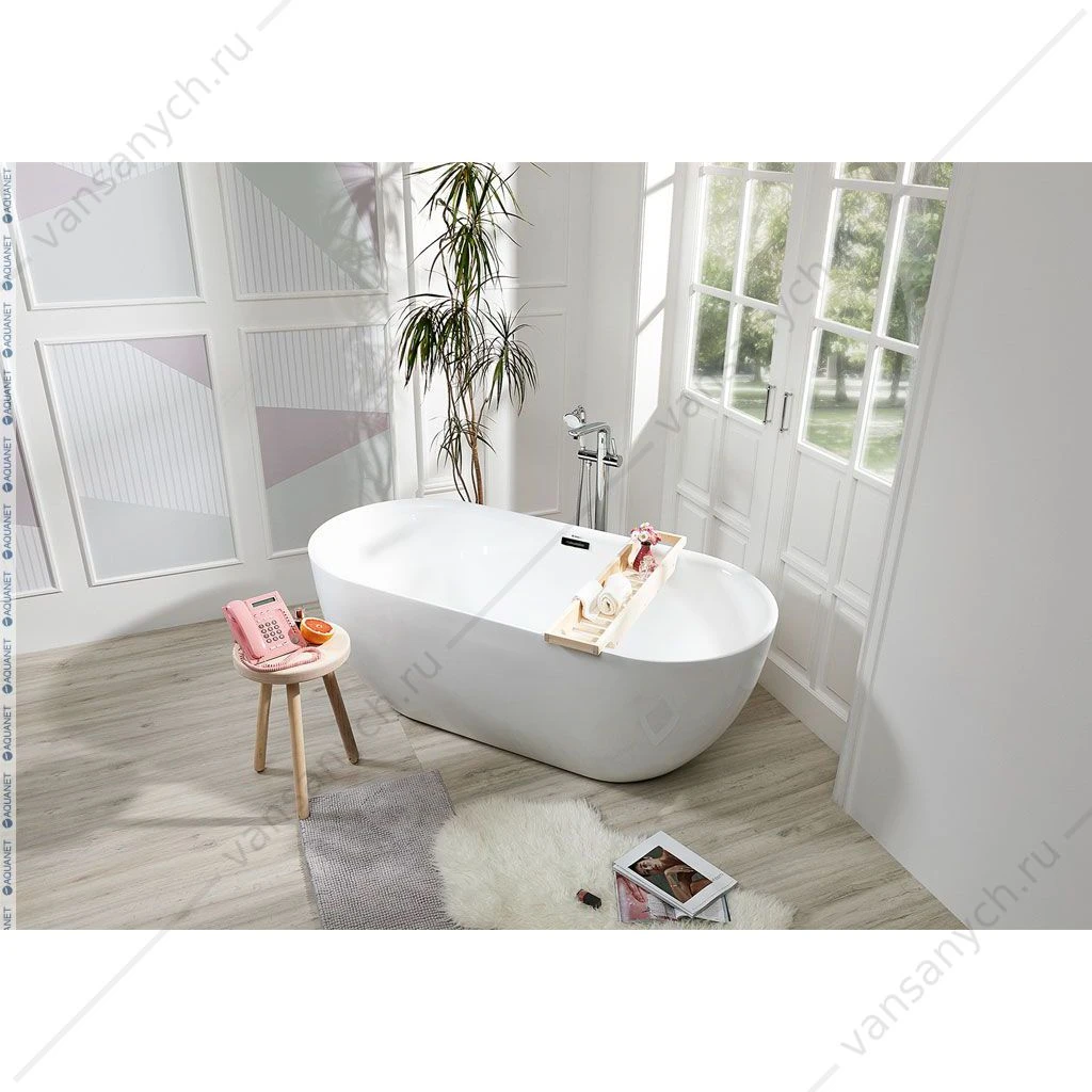 Ванна 170x78 акриловая Aquanet Delight отдельностоящая