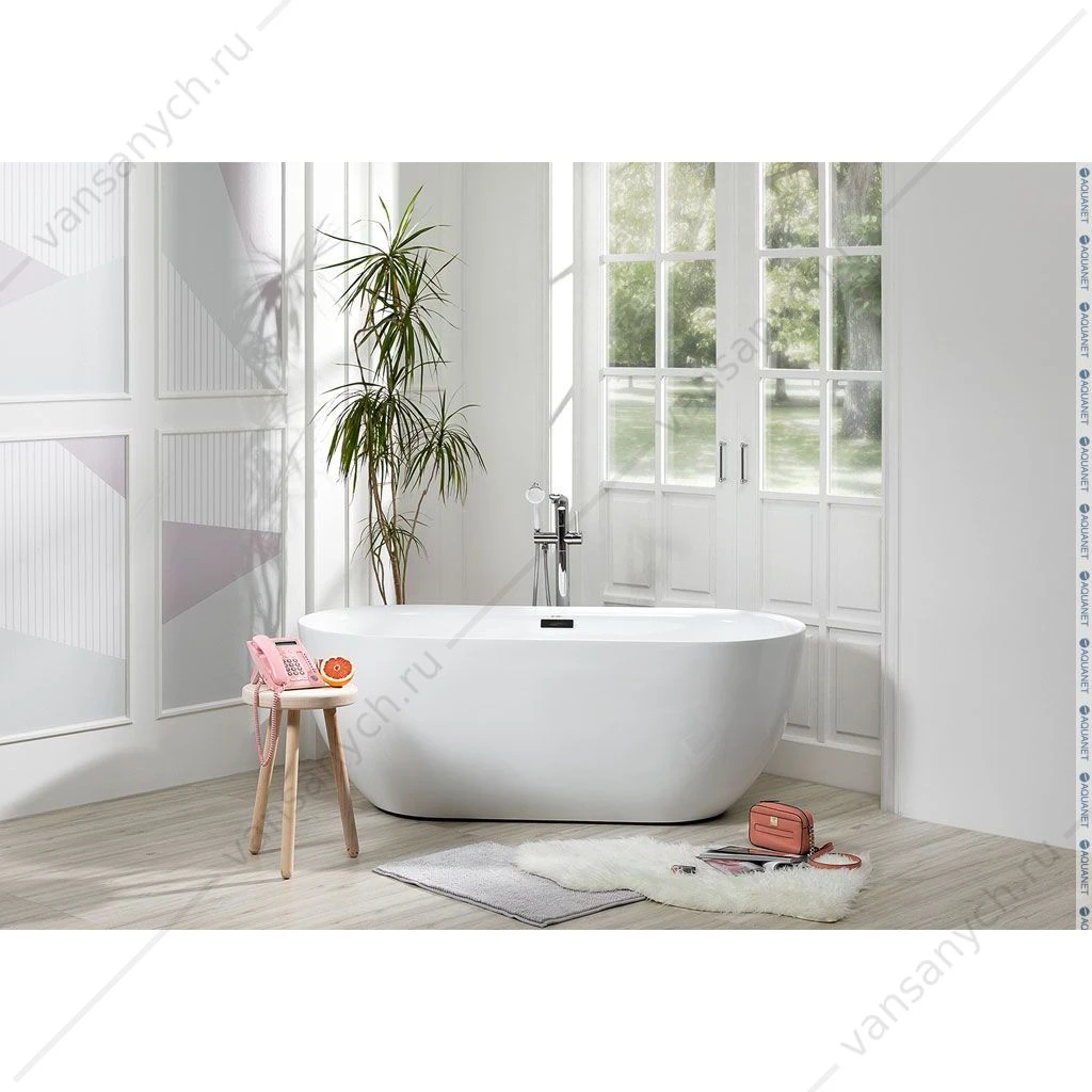 Ванна 170x78 акриловая Aquanet Delight отдельностоящая