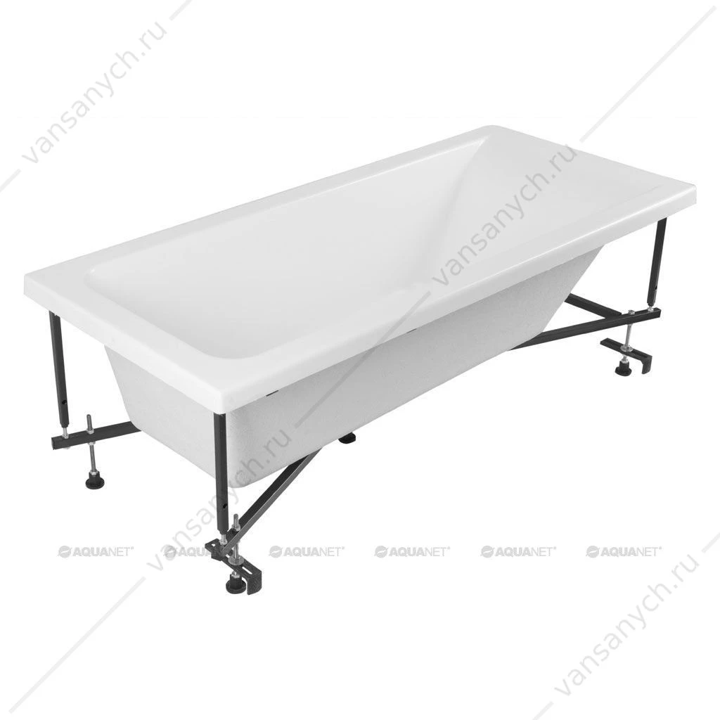 Ванна 170x75 акриловая Aquanet Bright