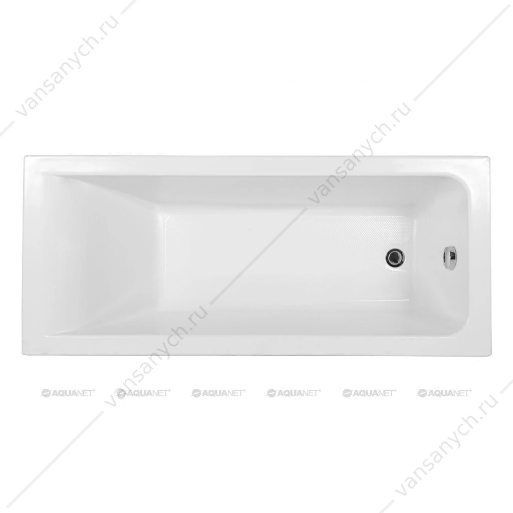 Ванна 180x80 акриловая Aquanet Bright