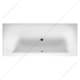 Ванна 180x80 акриловая RIHO LINARES VELVET прямоугольная, BT4610500000000