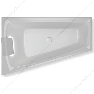 Ванна 170x110 акриловая RIHO STILL SMART R, R асимметричная (вкл. сифон), BR0300500000000